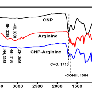 ATR(IR) of CNP Arginine in SiNON