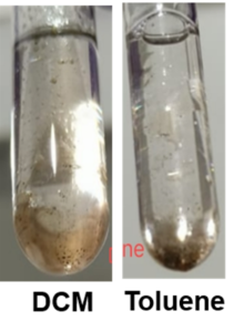 Solubility DCM, Toluene in SiNON